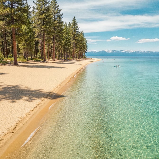 Where a big group should sleep for a South Lake Tahoe beach week